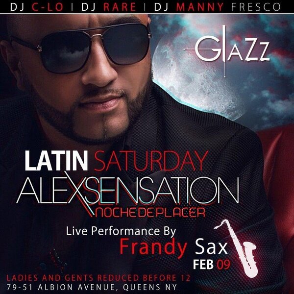 Dr3Ducati's tweet image. Feb. 9th @ClubGLAZZ - @AlexSensation #LatinSaturday