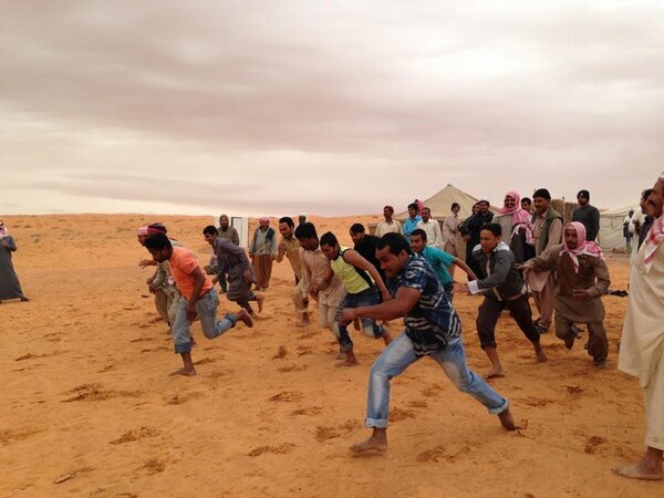 HashKSA's tweet photo. صورة ترند:"مبادرة راقية من مدير بلدية حائل.. يوم ترفيهي ومسابقات وجوائز لعمّال البلدية في البر" | عبر: @MidoAlhajji | http://t.co/3Cbx23oh