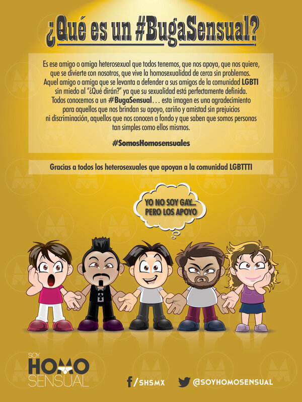 SoyHomosensual's tweet photo. #UnAplauso para aquellos heterosexuales que apoyan a sus amigos Gay http://t.co/oyq297xa