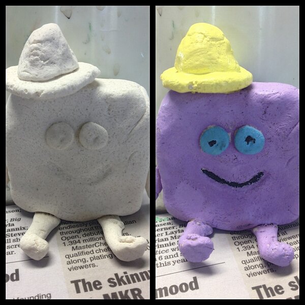 _DanielleKK's tweet photo. The before and after of play dough painting! #visarts13 #playdough http://t.co/3AbIxm65