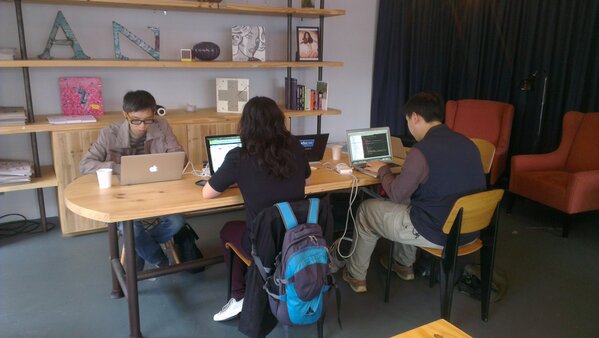 At <a href="/thehivehongkong/">the Hive</a> today, great co-working space here in Wan Chai.