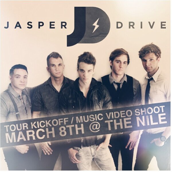 JasperDriveSTAZ's tweet photo. BIG NEWS! JD on their first HEADLINING tour soon! Tour kickoff will be March 8 @TheNilesTheater http://t.co/W2VnN0cT