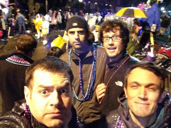 JJBailey22's tweet photo. “@chadvillella: Mardi Gras!!! NOLA!!! http://t.co/koWU10SP” Have fun dude! Proud of you!