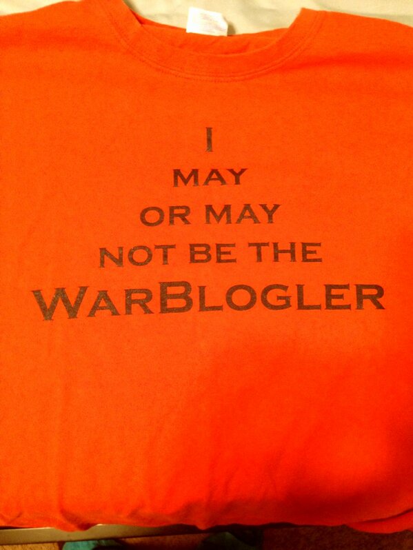 aciestarling's tweet photo. My favorite new shirt from @tiffclemons @WarBlogle http://t.co/dslYhUDD