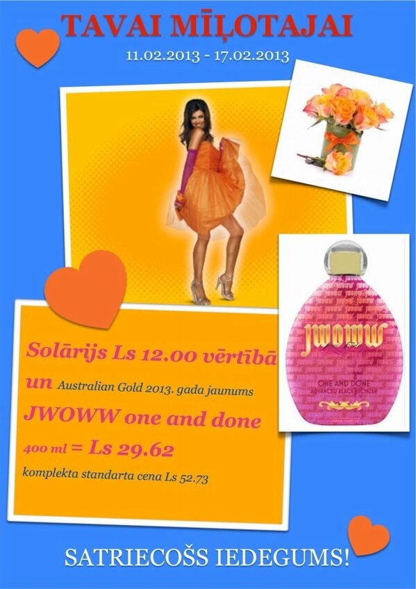 JWOWW one &amp; done 400ml + 12Ls Bonusu Karte = 29.62Ls (parasti 52.73Ls) Pieprasi Blue Box studijās visā Latvijā!