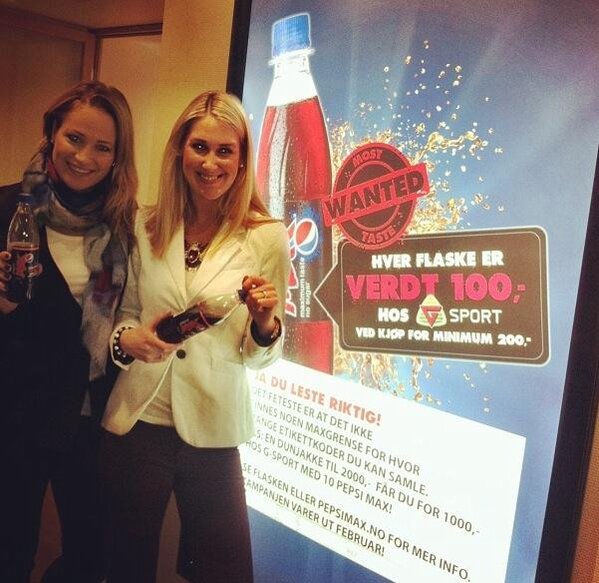Sektor_Media's tweet photo. Endelig er Pepsi &amp; G Sport-kampanjen i gang i Sektor-sentrene! #husetsommedie#pepsi#pepsico#gsport#kampanje http://t.co/OKAgPvFX