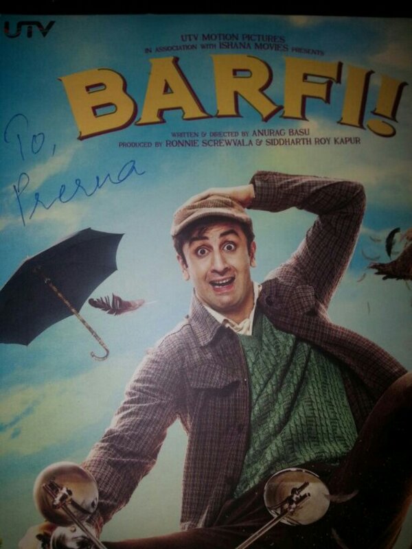 TeamPriyanka's tweet photo. #MakePCLaugh winners! Your #Barfi DVDs have been dispatched and you'll be receiving them soon :) http://t.co/GqaxpJT6