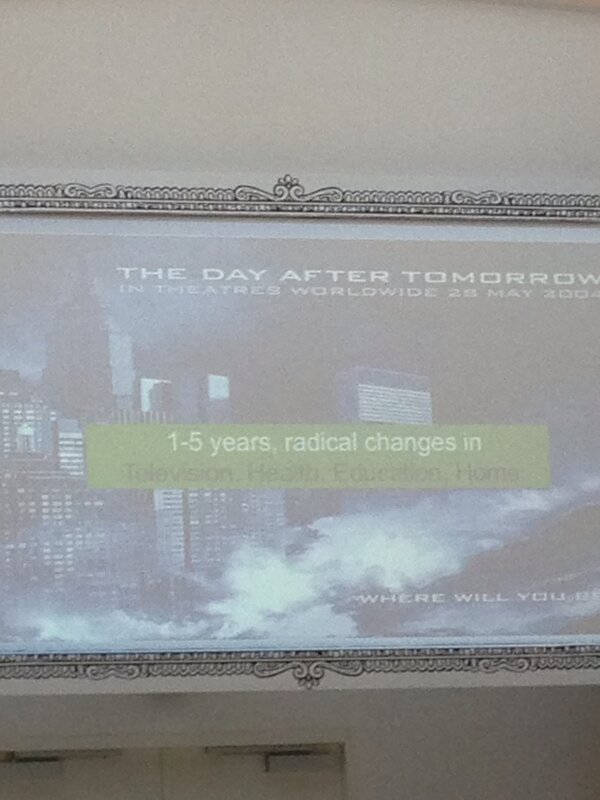 Swopgate's tweet image. Television will transform in the next 1-5 years.. #Love