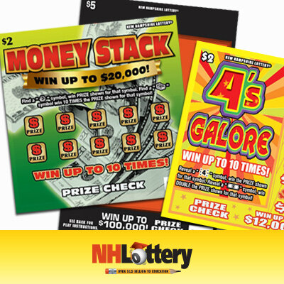 NHLottery's tweet image. 3 new instant tickets on sale this week! #4sGalore #MoneyStack #7