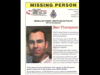 ceemorewindow's tweet image. Ben Thompson missing in Cardiff from Saturday night, Ben is from Haverfordwest #Pembs Please RT