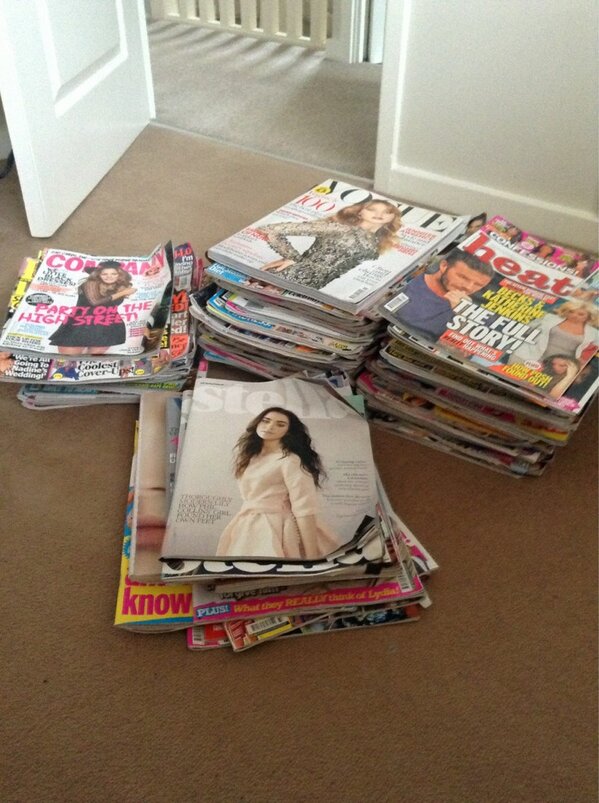 _mollyyx's tweet image. Think I need to get rid of a few 😧 #magazineaddict