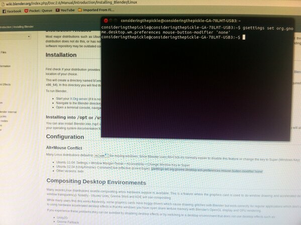 MikhailPSchalk's tweet image. Help! I broke Ubuntu. What&apos;d I do wrong? I need to press Alt to click anything now. #linuxnoob