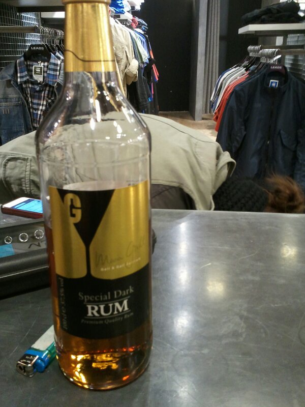 Ook na een dag lekker werken is er tijd voor een lekker drankje.. en morgen weer vol op aan de bak.