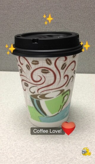 Snapicon's tweet image. Coffee Love!