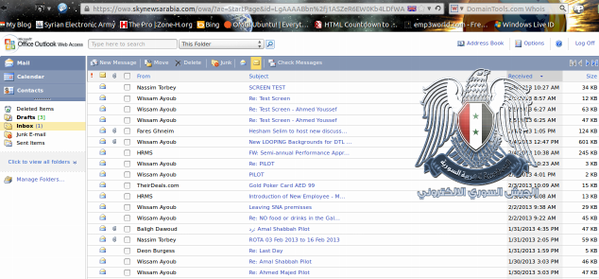 TheHackersNews's tweet image. Sky News Emails also Hacked thehackernews.com/2013/02/syrian… |