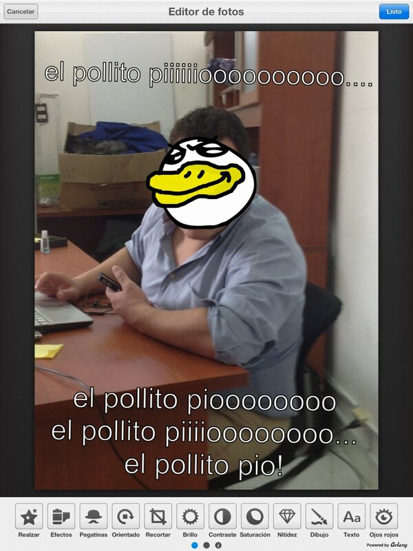 claravg1's tweet photo. El pollito pioooo... http://t.co/M2ZRaE87
