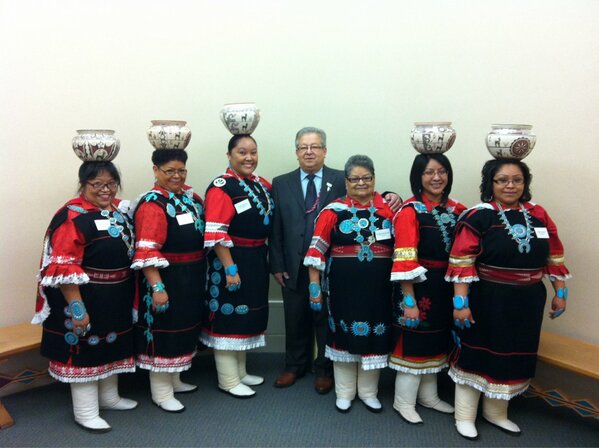 It was an honor having the Zuni Olla Maidens as my guests at NM House today #nmlegis #nmcpac #nmdems