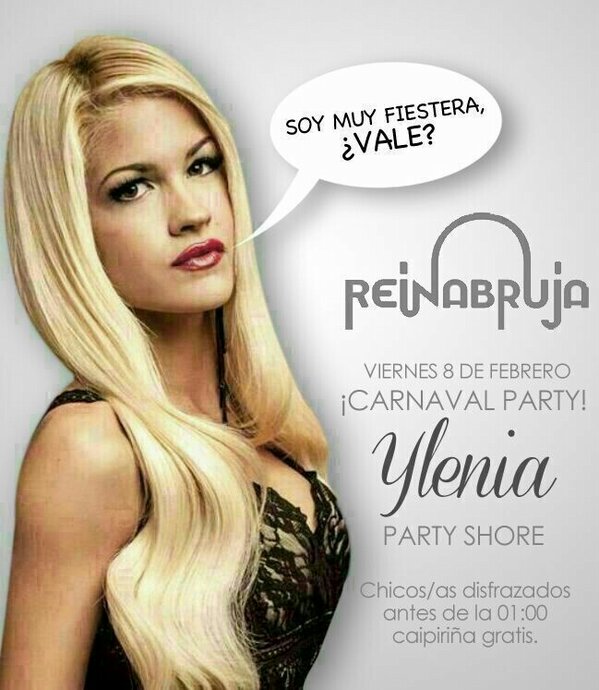 FlorenGuzman's tweet photo. Este viernes se lia parda con @YleniaGandiaSh en @ReinaBruja_ ¡Toma carnaval! http://t.co/KVZdvDGw