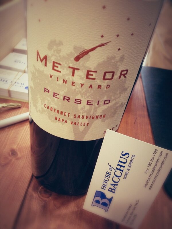 BacchusWine's tweet photo. Welcome to the big show! @meteorvineyard Thank You. http://t.co/0hRcDBM3
