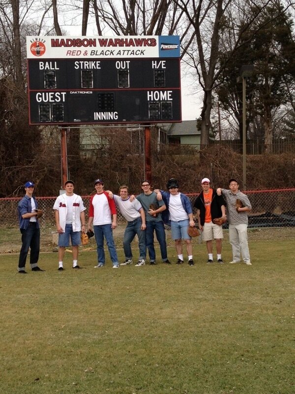 JPxx94's tweet image. "@Sochembopem: Weirdest baseball team in northern Virginia #MadisonBaseball"