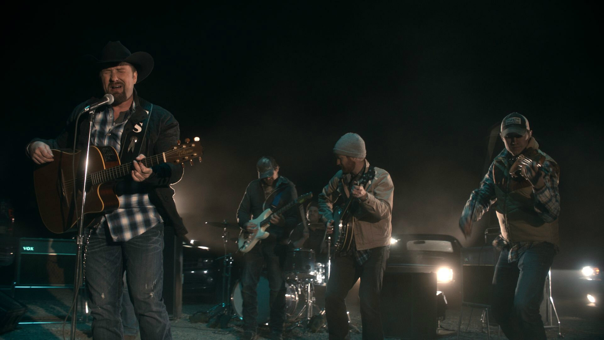 Cody Wood with Tate Stevens