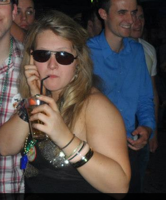 GeorginadaCELEB's tweet photo. got my shades on in da club so noone recognises me x http://t.co/S4vIQ4yk