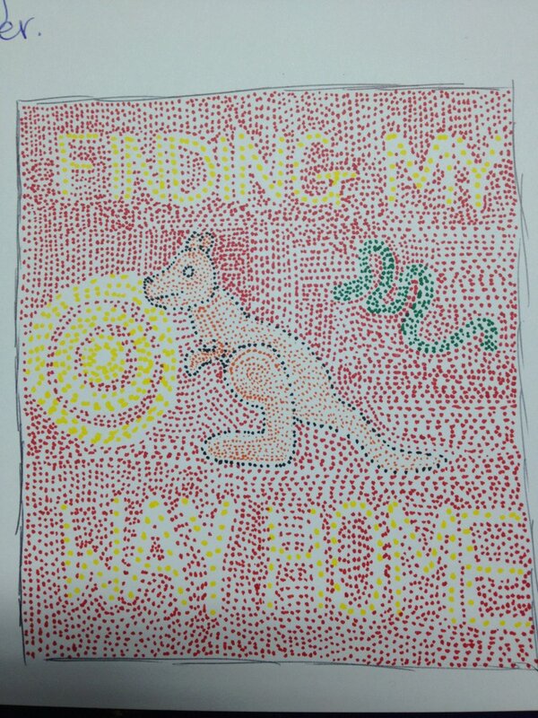 ejthompson287's tweet photo. My dot painting! I appreciate dot paintings so much more now! #tookforever #visarts13 http://t.co/y8nJcgKx