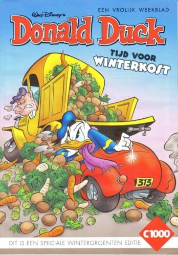 Nu een gratis Donald Duck bij aankoop van verschillende wintergroenten! Dit is een speciale C1000 editie! OP=OP