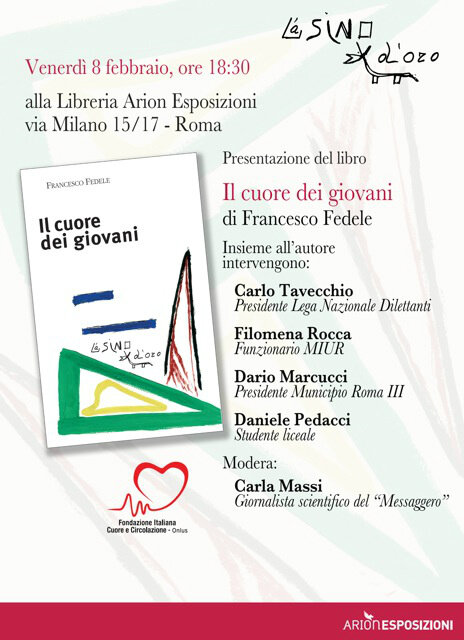 ficec's tweet photo. @060608it venerdì 8/02 ore 18.30  presentazione de "Il cuore dei giovani" del prof. F.Fedele presso #ArionEsposizioni http://t.co/sTkBLNkZ