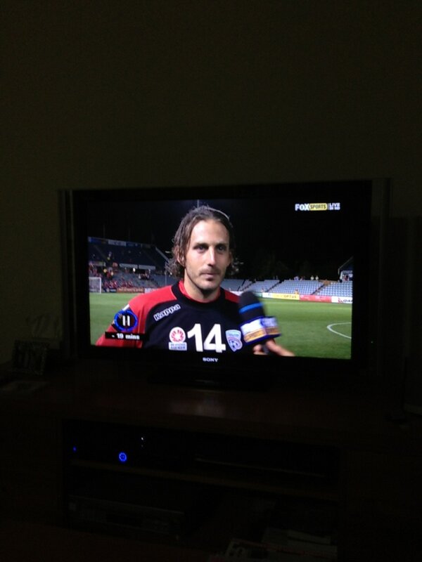 jackpignata's tweet photo. Look good on the big screen! @JonnyMcKain http://t.co/pjpUwMci