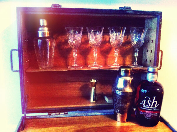TheBarrelProof's tweet photo. Please welcome to our Gin Family... @Ish_gin, a very Brith-ish gin with an extra shot of Juniper! Yes please! http://t.co/JoRlapZY