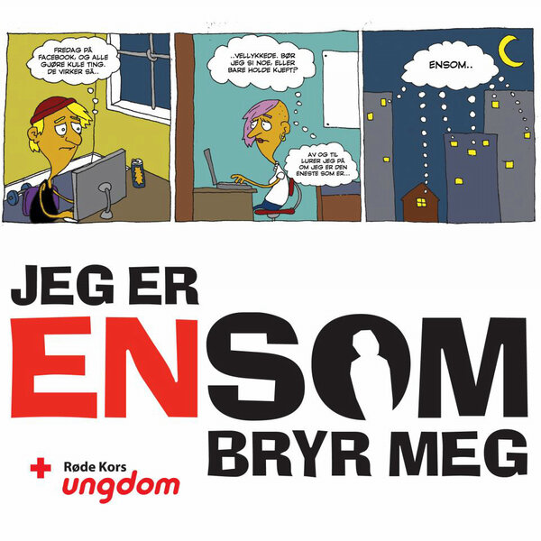 En av tre mellom 18 og 29 år sier at de er plaget av ensomhet. Bryr du deg? <a href="/RodeKorsUngdom/">Røde Kors Ungdom</a> starter kampanje 9.mars!