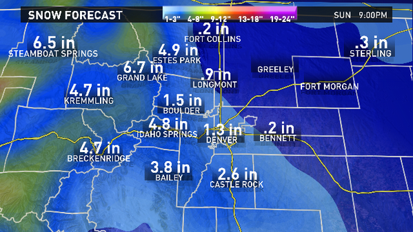 beckyditchfield's tweet image. How much snow will you see along the Front Range over the weekend? #weekendsnow
