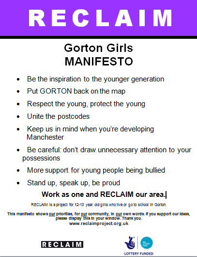 RECLAIMproject's tweet photo. PLEASE RE TWEET IF YOU SUPPORT OUR COMMUNITY  #RECLAIMGORTONGIRLS http://t.co/mTMDGMEr
