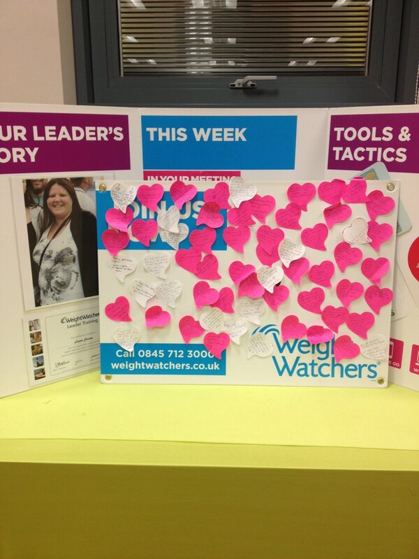 LL_Carson_1's tweet photo. What we really does for the members! Feeling the love all week x #ww_uk http://t.co/u9OAqNSO