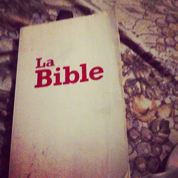 Edwiiigee's tweet photo. "@xlxnp: “@243Bella: La bible le plus beau livres au monde http://t.co/ajHcNTbnp2”"