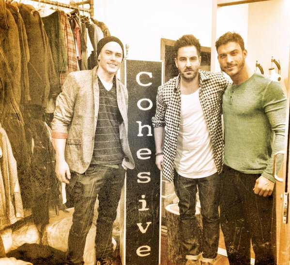 TomSandoval1's tweet photo. thx @DavidAppelFS for hooking me &amp; @mrjaxtaylor up w/ sick threads! #keepitcohesive #staycohesive #pumprules http://t.co/wVNU5hOc