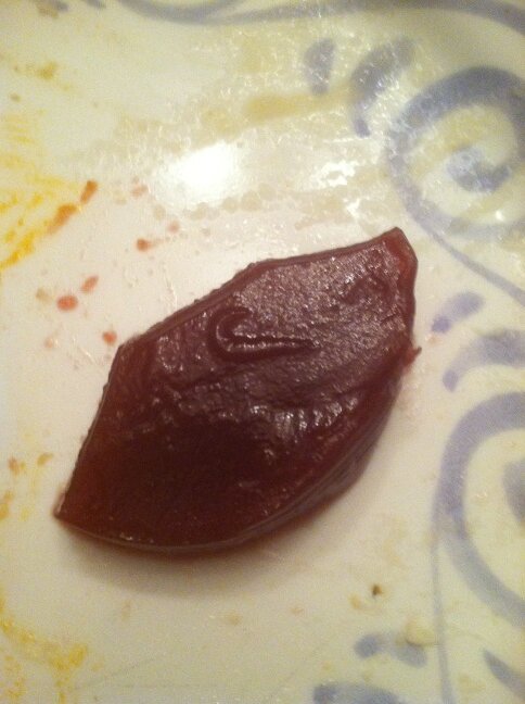 A Nike swoosh in my cranberry sauce. Its the immaculate swoosh!! Yeah!