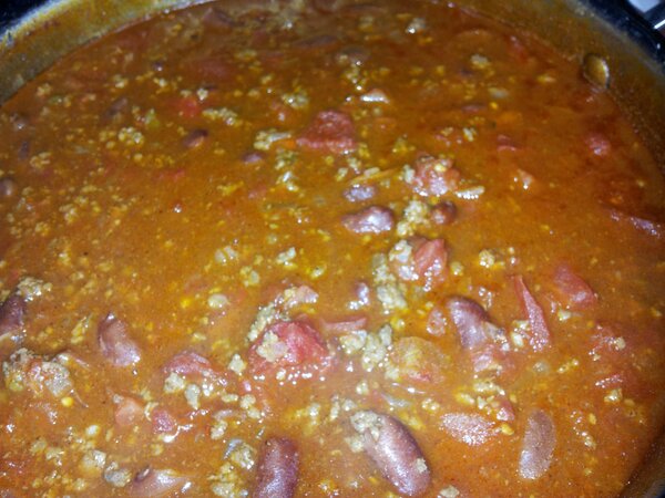 Chili for dinner. YUM!
