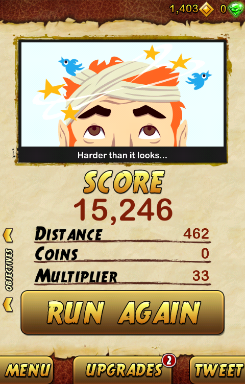 vjiza's tweet photo. I got 15246 points while escaping from a Giant Demon Monkey. Beat that! http://t.co/wkCwvS5k http://t.co/X7PF4flo