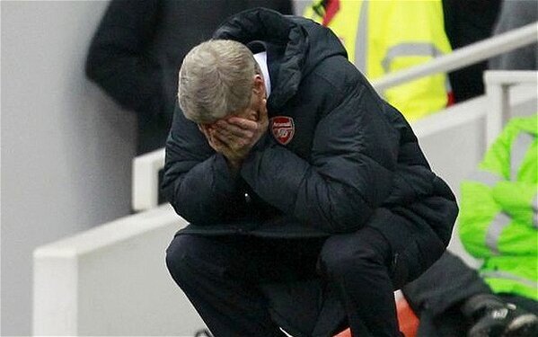 FrenchUpsets's tweet image. Wenger&apos;s reaction to #Squillaci possibly playing this week-end #Errorprone