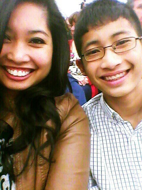 heythereivannah's tweet image. Andre's senior night. #supportivesiblings