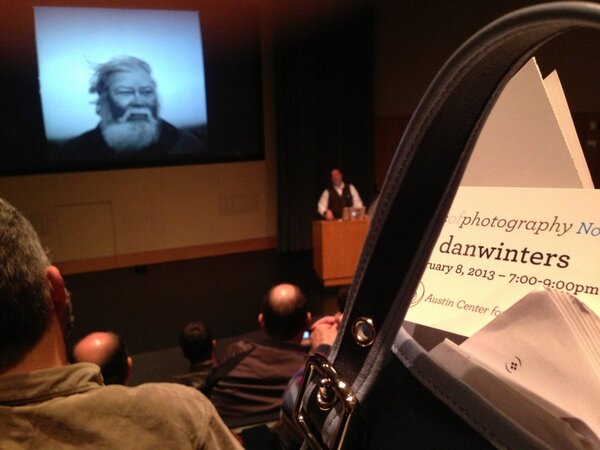 uwDesigner's tweet photo. #txroundup Dan Winters … raw @ Austin Center for Photography http://t.co/c1TdRT8T