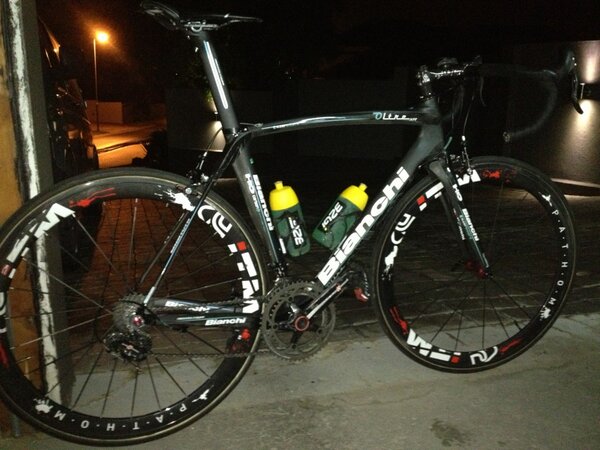 My baby all fueled @32Gi & ready to go at Berg n Dal race today.First race of the new year for me with @teambishops