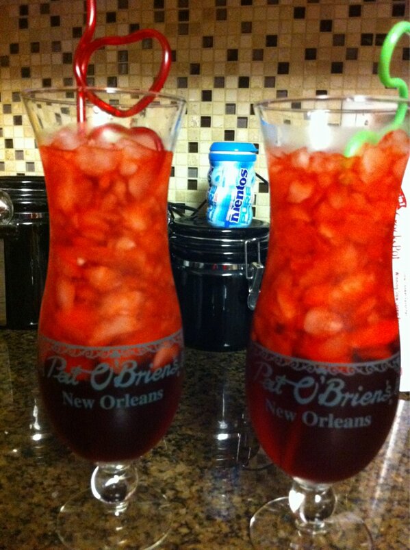 jillorgan's tweet photo. Couldn't be at #KOR2013 this year, so @TheAdamOrgan and I are making hurricanes & watching the show #Stageit in PJs http://t.co/cD5xLa2A