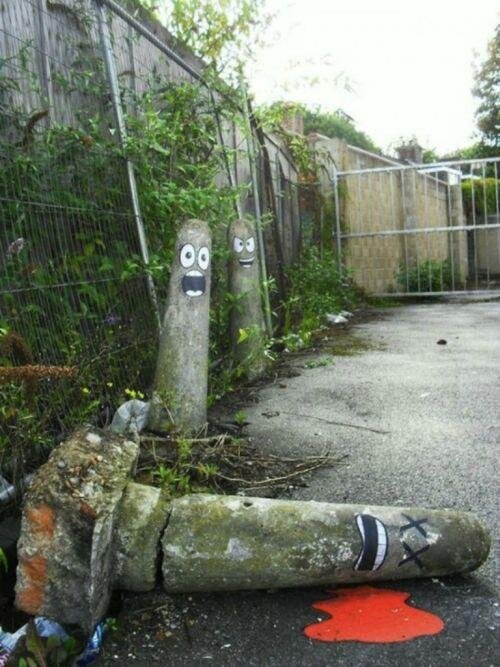 ThePoke's tweet image. Amazing street art