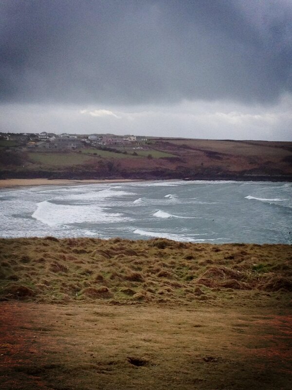 WaveRentals's tweet photo. Worth a dip at #crantock beach #newquay #surf not too windy either for walking round pentire headland http://t.co/bsaG6eAz