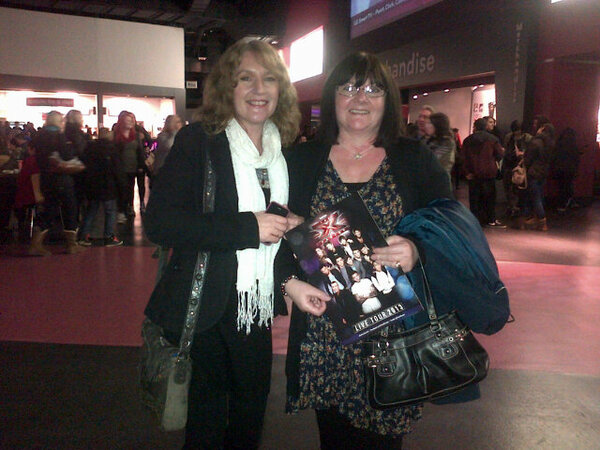 At lg arena. Waiting for xfacter live tour