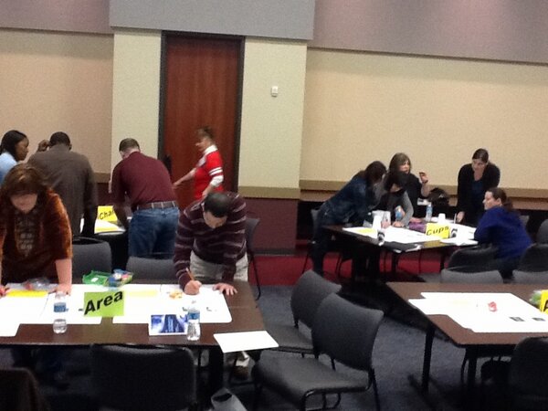 sanabrennan's tweet image. #R4mathconf. Stations of arithmetic sequences!