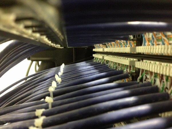 740 Cat6 outlets installed at KGH - Foundation Wing. Well done guys! Another Great project completed!